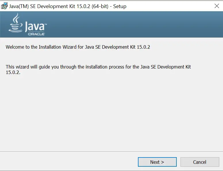 Java Install Winzard