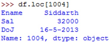 image for retrieving index column