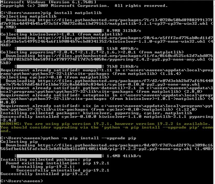 example image for python data visualisation